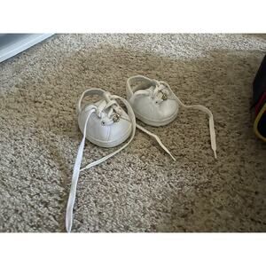 Build a Bear white tennis shoes
